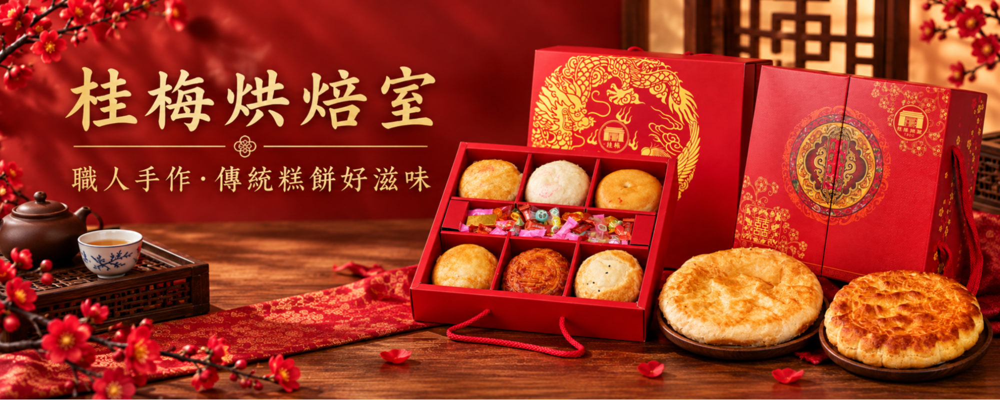 桂梅烘焙室 - 首頁形象大圖